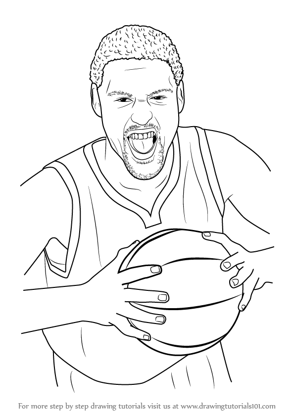 Nba Player Drawing at GetDrawings | Free download