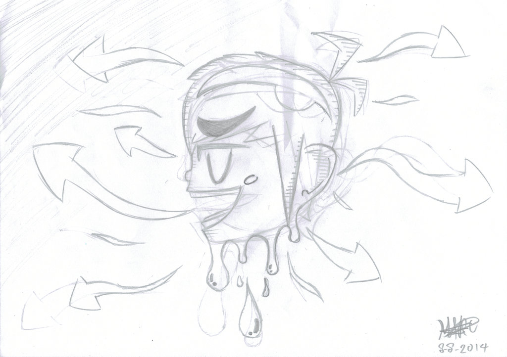 1024x722 Dripping Space Nebula Sketch By Sirlikeallot