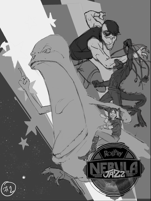 600x800 Rollplay Nebula Jazz Poster Aaron J Riley