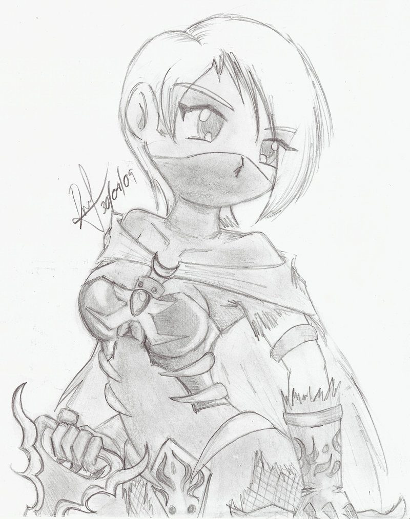 800x1013 Assassin Girl By Ghosthead Nebula