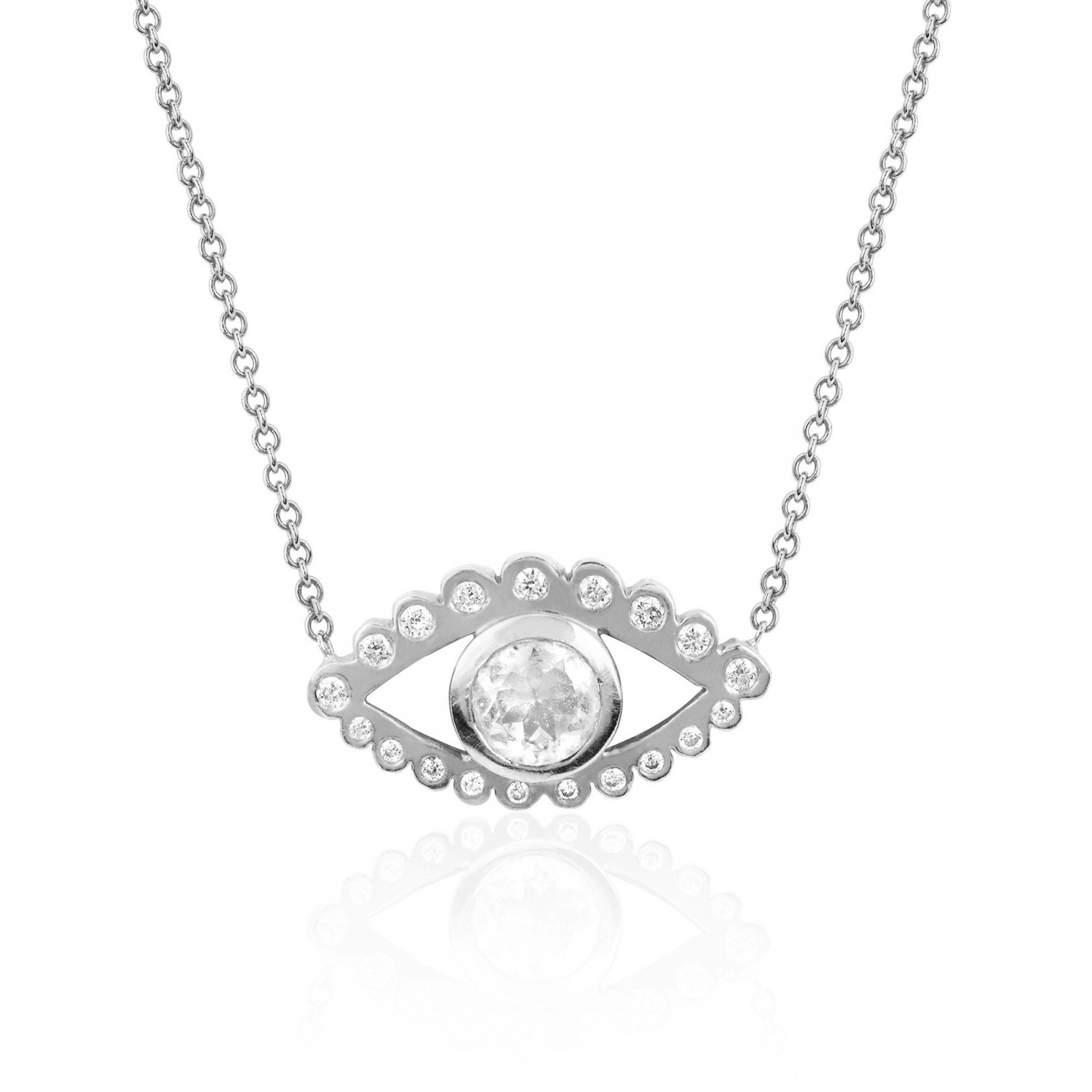 2400x2400 Eye Of Protection Moonstone And Diamond Necklace Oblacoder