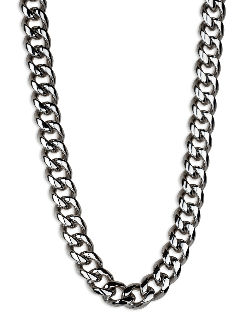 940x1200 Jewelry Necklaces Silver Cuban Link Chain