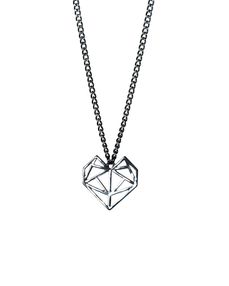 780x975 Loveloud Gunmetal Necklace Pluma For The Bold