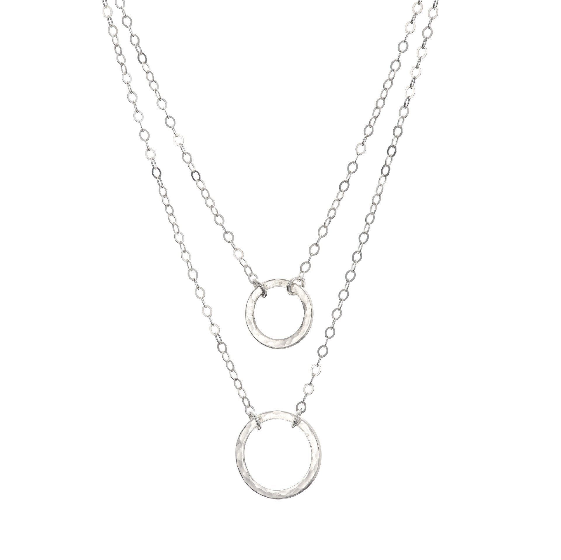 1921x1920 Silver Layered Karma Necklace