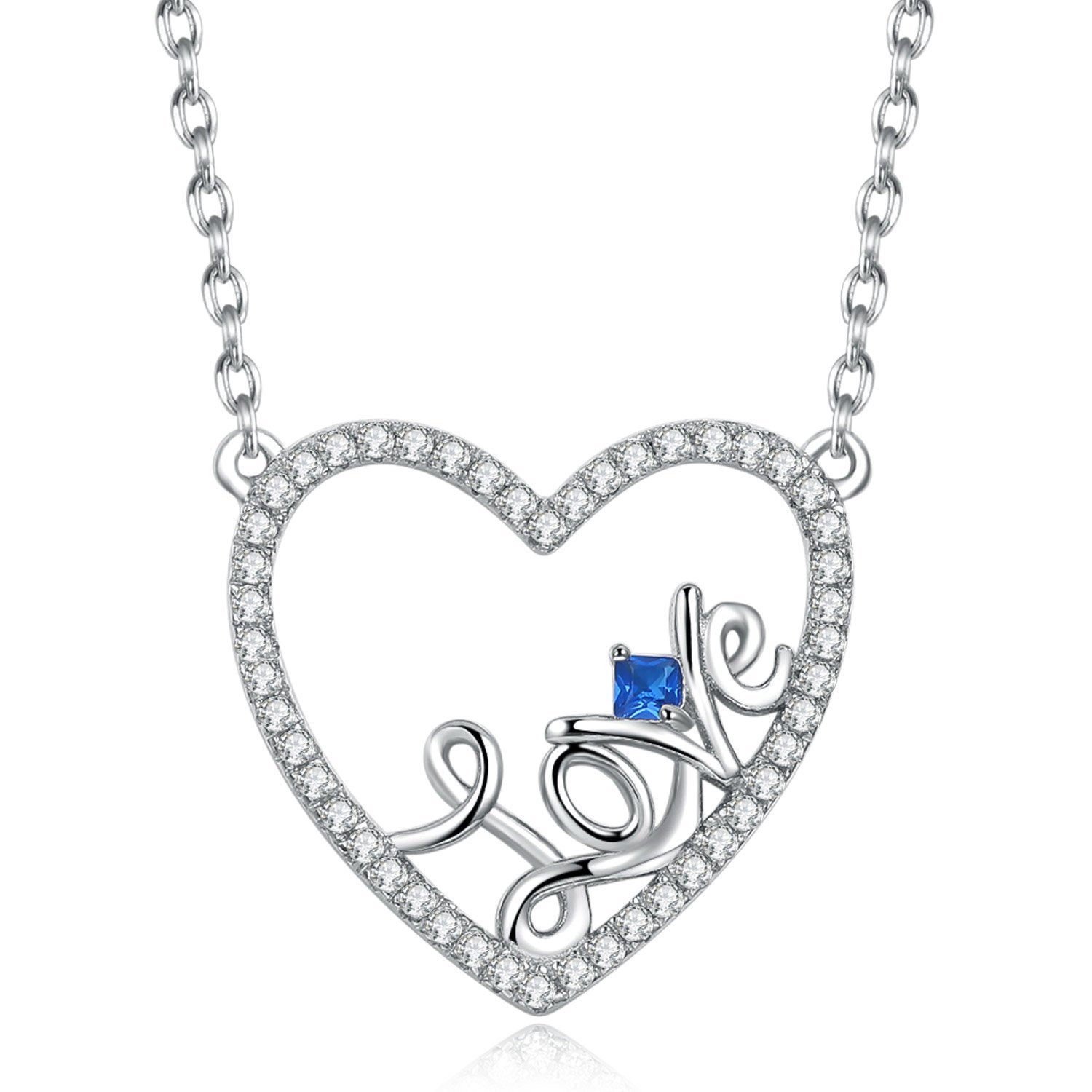 1500x1500 Caperci Sterling Silver Love Open Heart Necklace