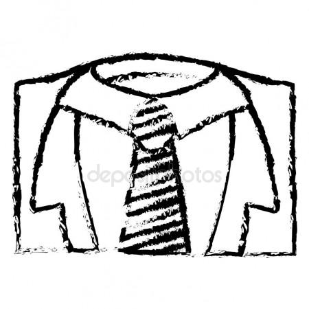 450x450 Necktie Male Fashion Stock Vector Djv