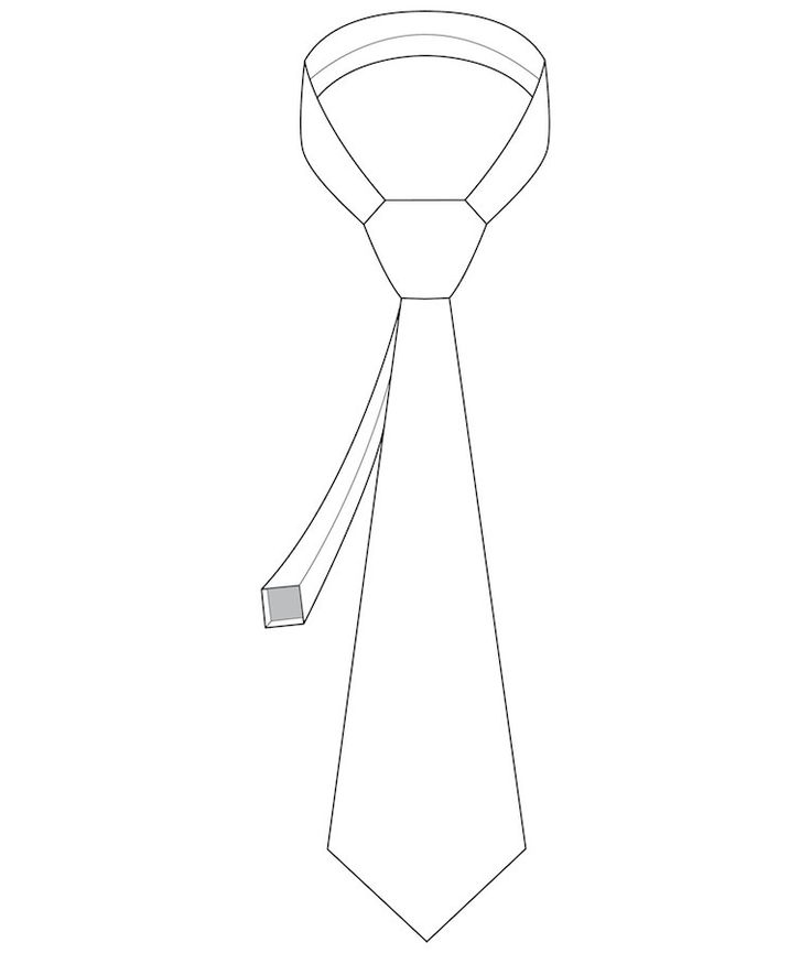 Necktie Drawing at GetDrawings | Free download