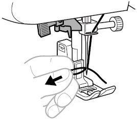268x232 How Do I Use The Automatic Needle Threader