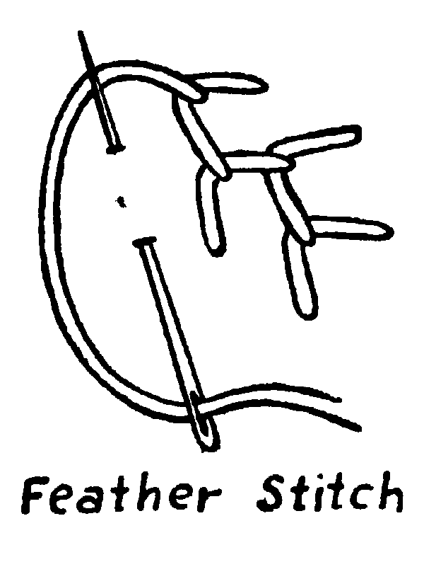 600x794 Feather Stitch