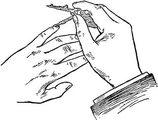 320x244 Guiding Needle Point Of Compass To Little Finger Clipart Etc