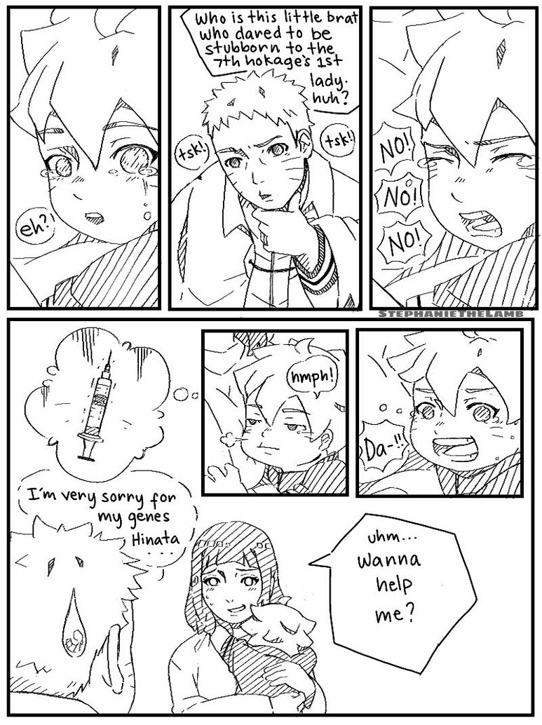 773x1034 Naruhina Bolt's Fear Of Needles Pg3 By Bluedragonfan