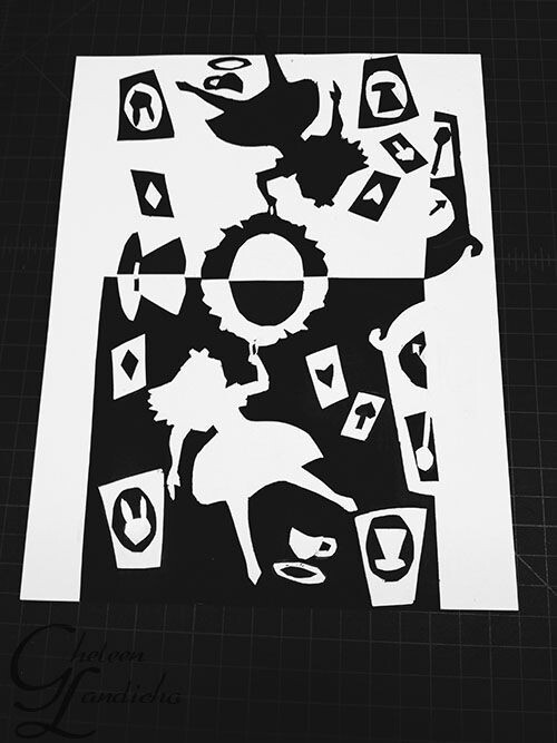 500x667 The Positivend Negative Space Create The Same Picture But In