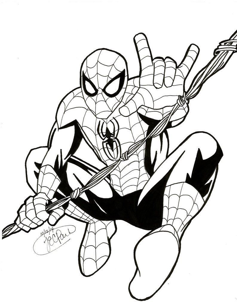 793x1008 Friendly Neighborhood Spiderman By Tpark