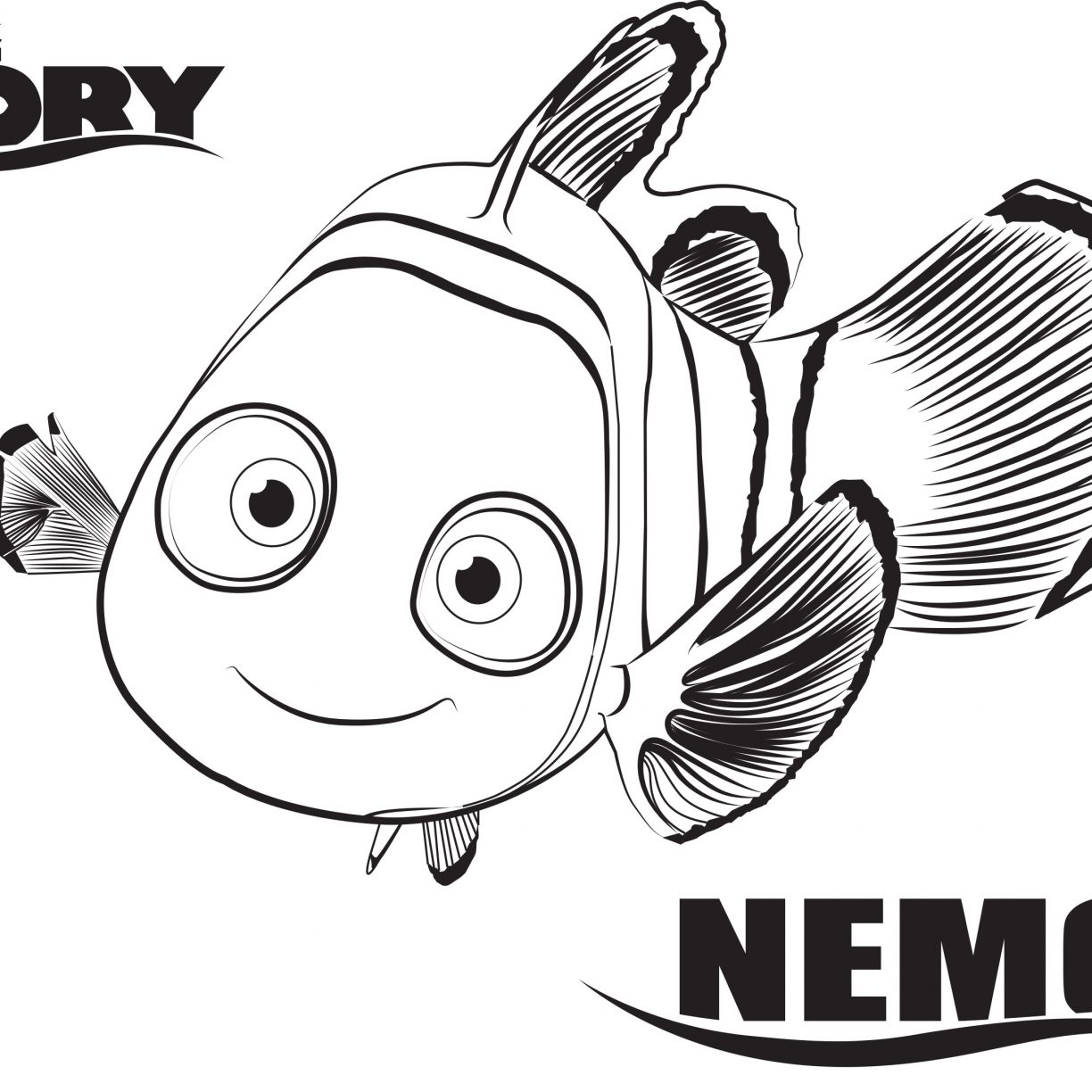 1224x1224 Dory Coloring Page By Areonn On Cartoon Pages Free Printable