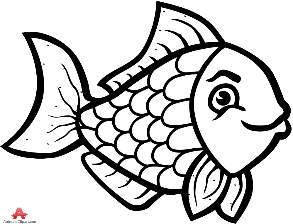 999x764 Nemo Fish Clipart Black And White