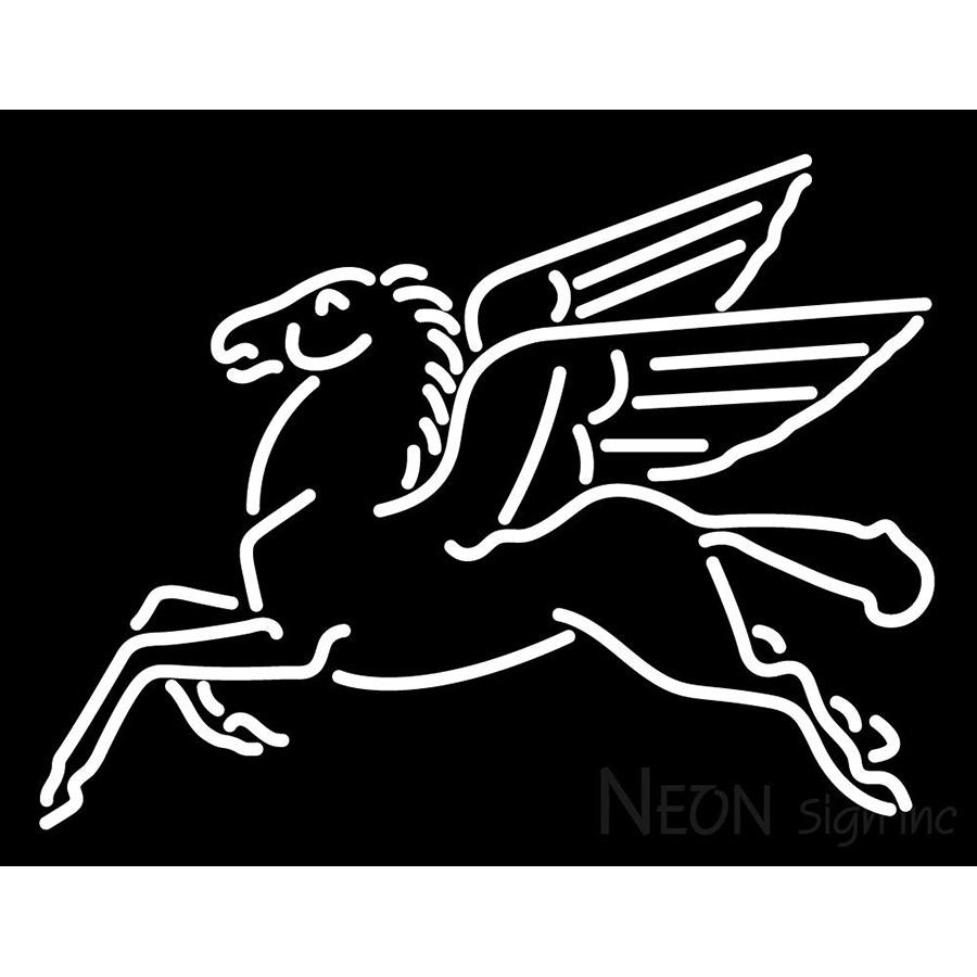 900x900 Pegasus Gasoline Neon Sign Neon Sign Inc