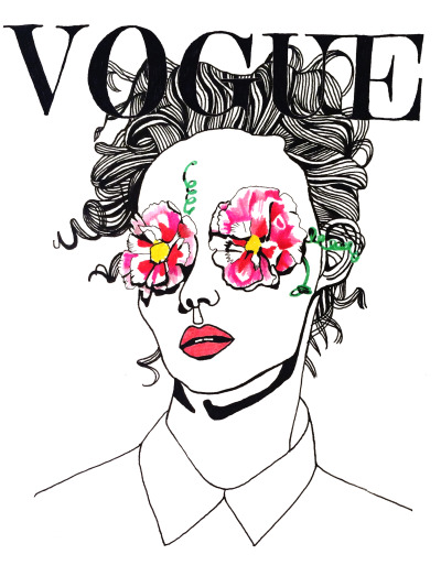400x533 Vogue Japan Illustration Vogue Japan