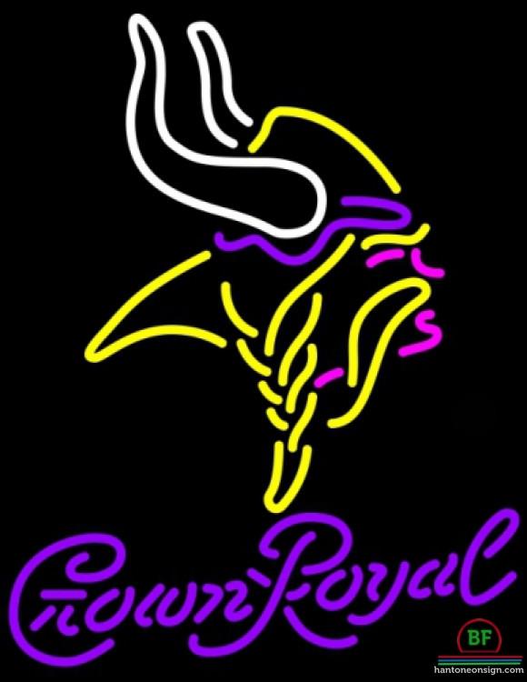 580x750 Crown Royal Minnesota Vikings Neon Sign Nfl Teams Neon Light