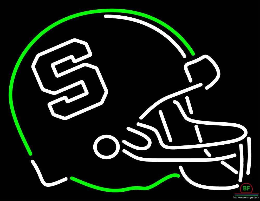 1000x774 Michigan State Spartans Helmet Neon Sign Ncaa Teams Neon Light