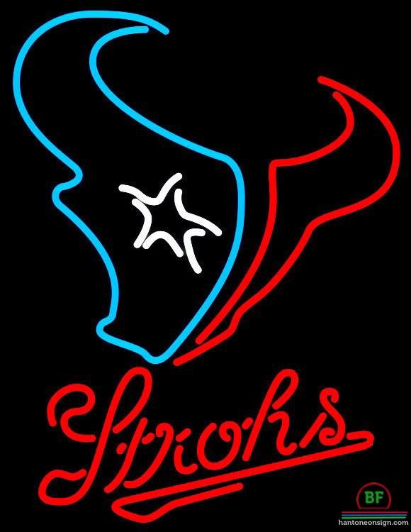 580x750 Strohs Houston Texans Neon Sign Nfl Teams Neon Light For Sale