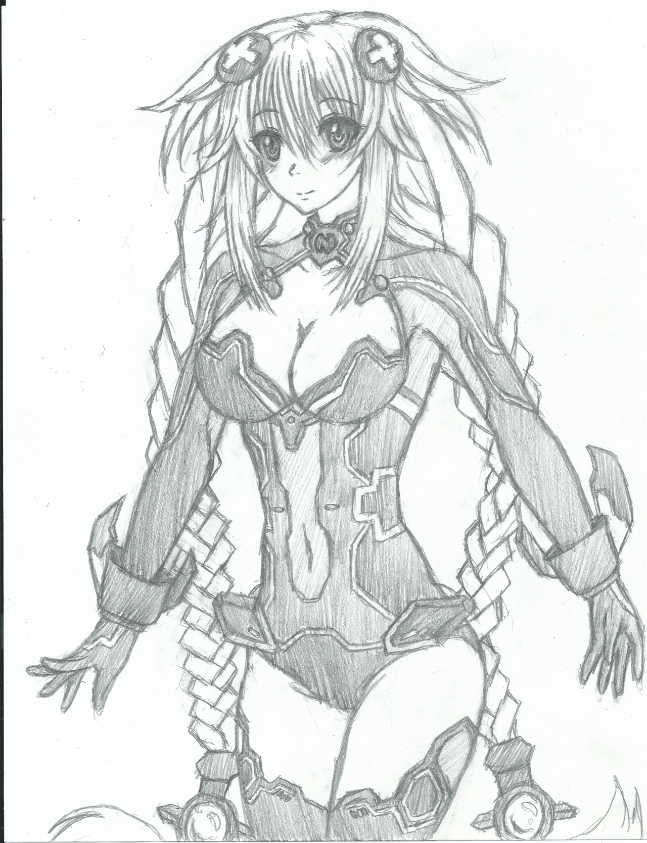 1280x1669 Hyperdimension Neptunia