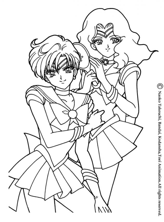 631x850 Sailor Moon Coloring Pages