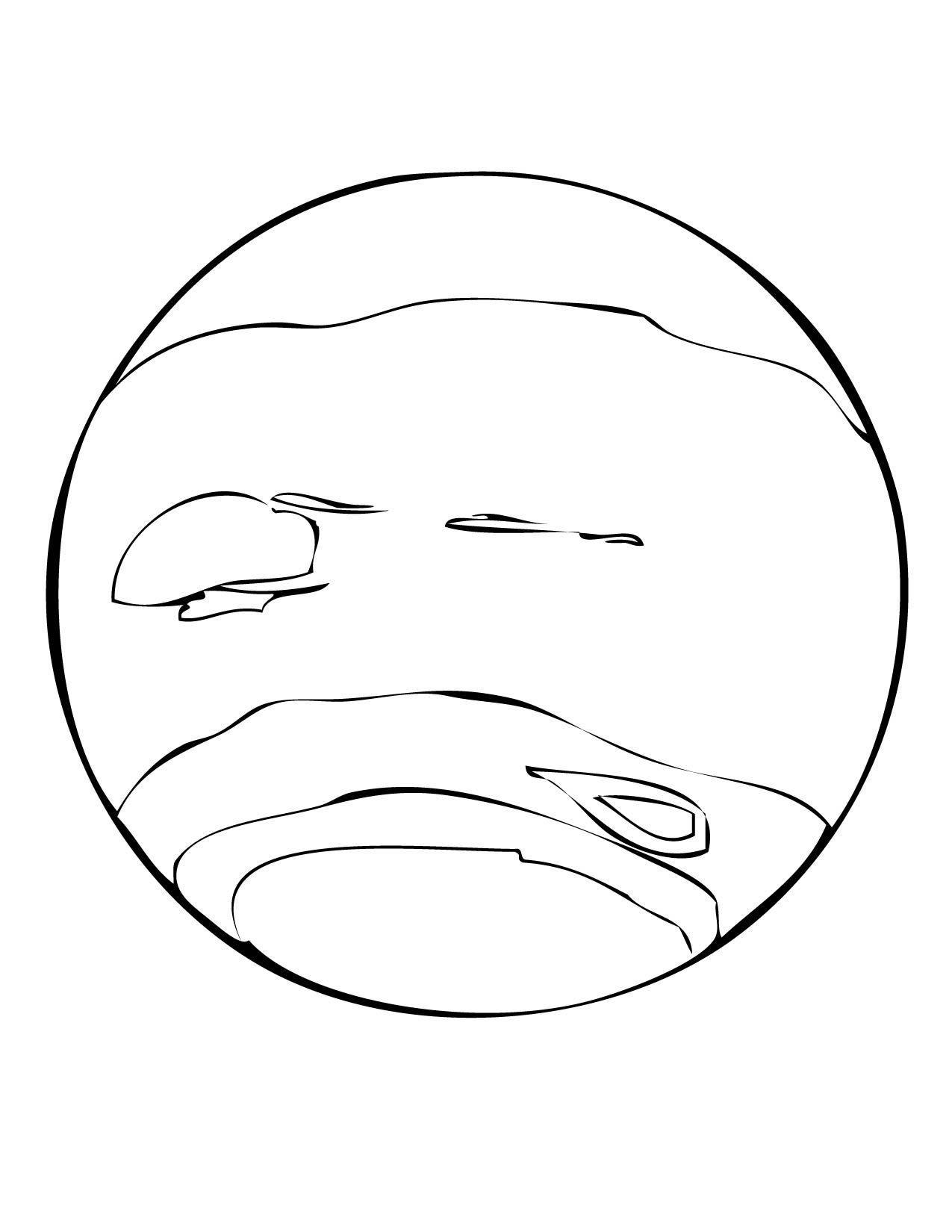 1275x1650 Coloring Pages For Uranus Attractive Uranus Coloring Page Neptune