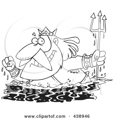 450x470 Royalty Free (Rf) Clip Art Illustration Of A Cartoon Black