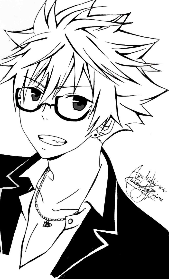 694x1149 Nerd Natsu By Ayumichi Me