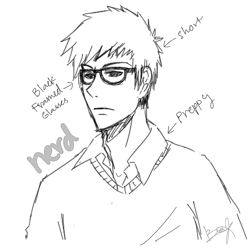 800x800 Nerd Sketch By Yummyun