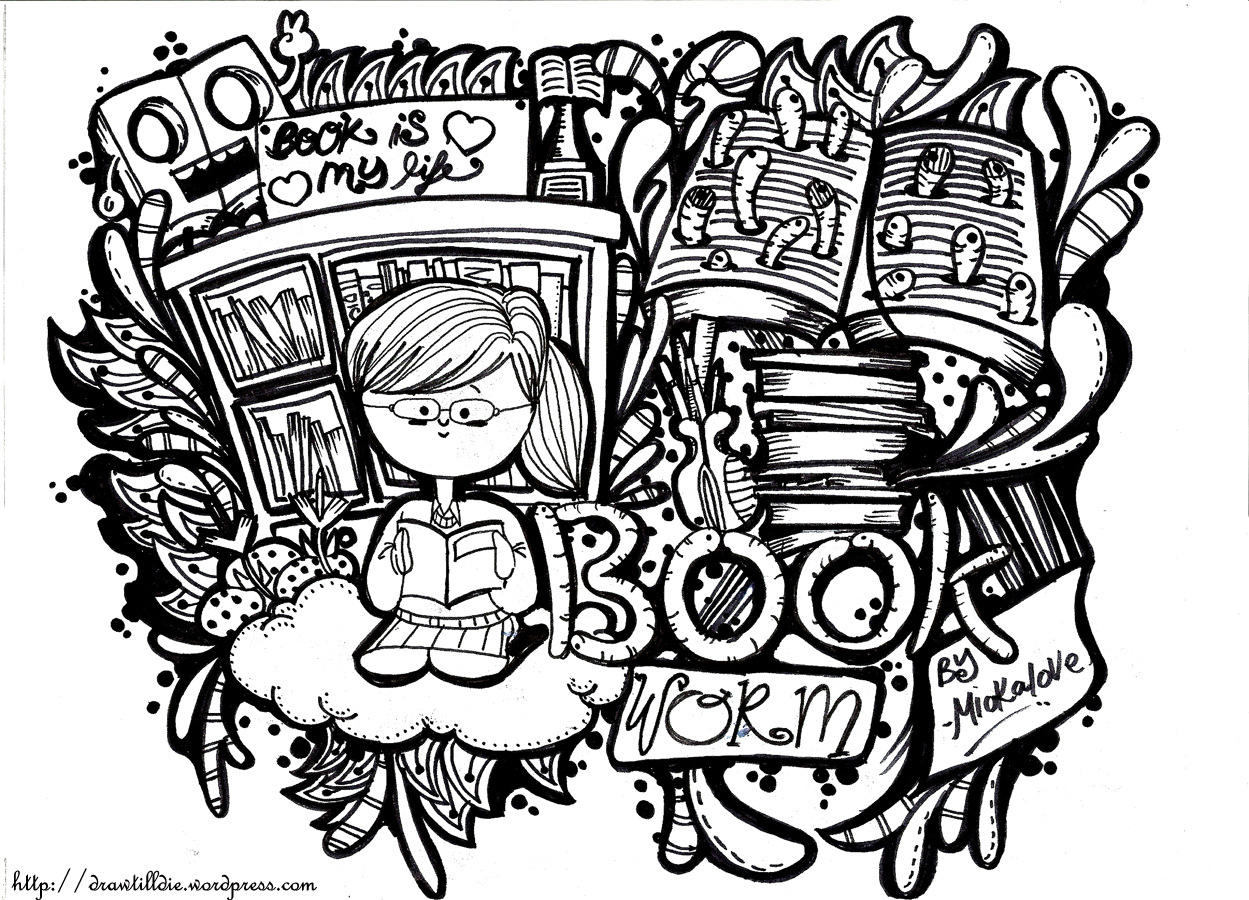 1249x900 Book Worm Or Book Nerd Anienday Land