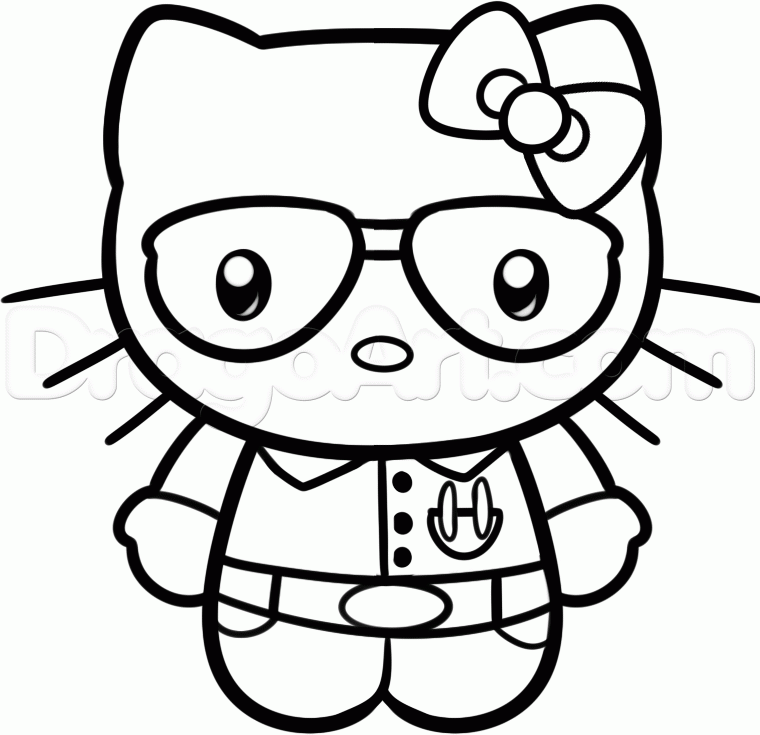 760x735 Nerd Glasses Sketch Clipart Panda