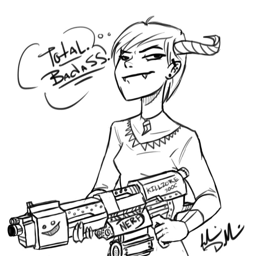 824x818 Nerf Guns By Robinelyce