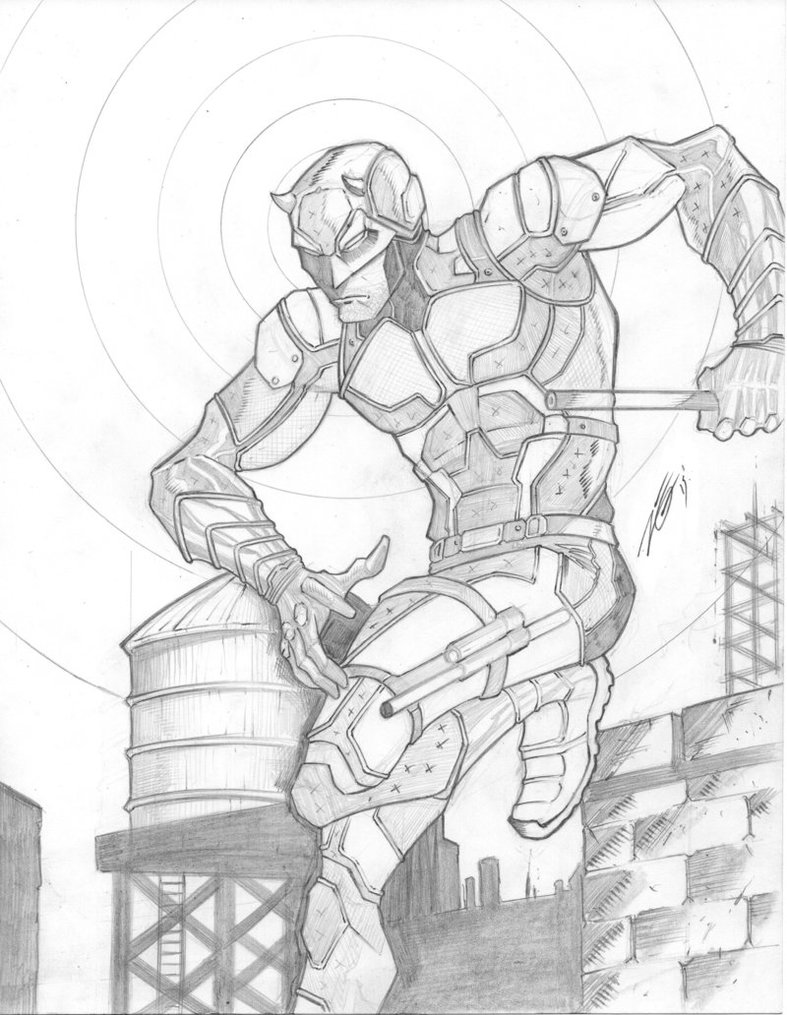787x1015 Netflix Daredevil By Leoherreraart