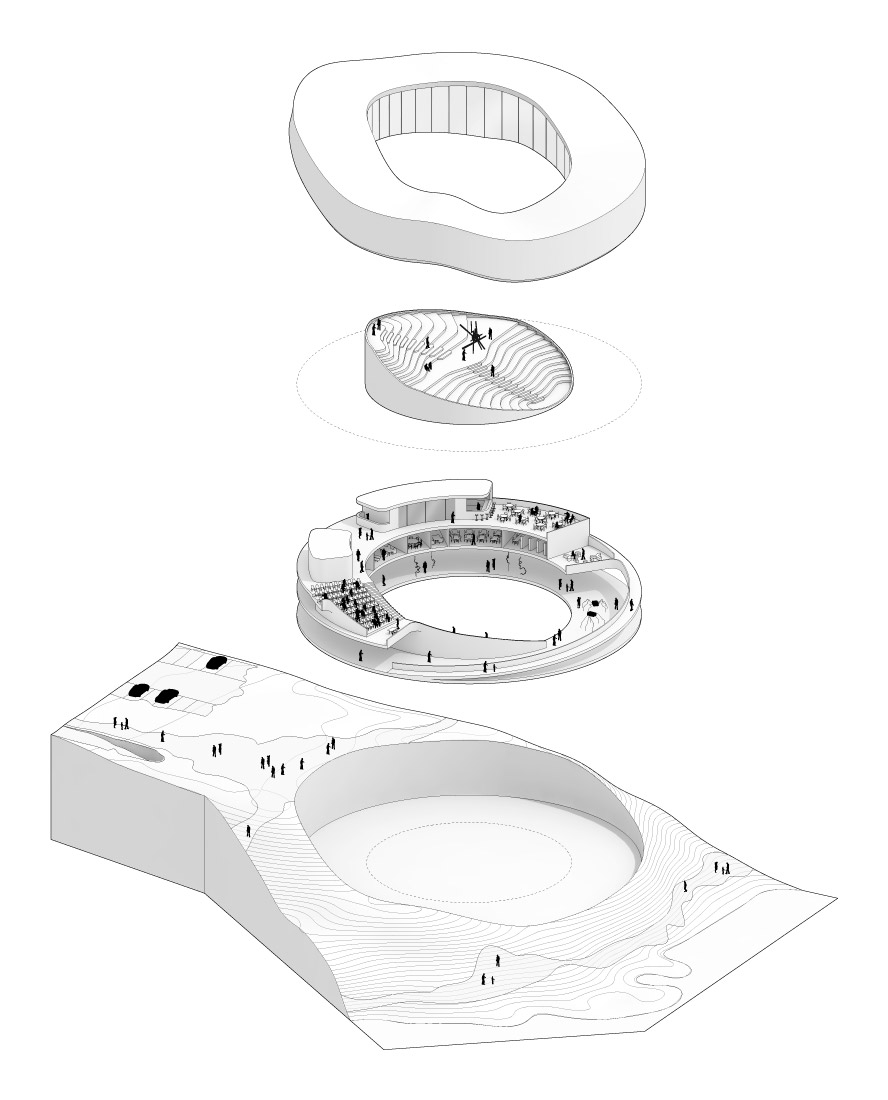 888x1100 Explosion Axo Diagram A Presentation Diagram, Big