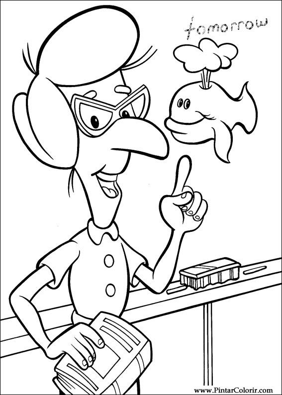 567x794 Drawings To Paint Amp Colour Jimmy Neutron