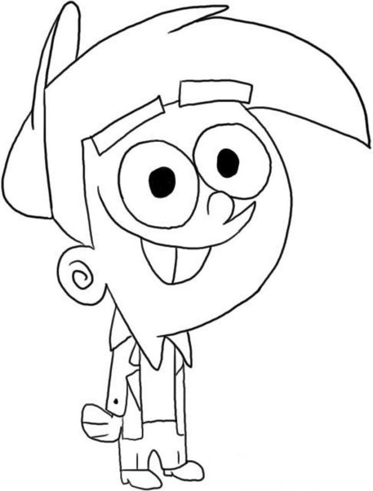 728x958 Jimmy Neutron Boy Genius Coloring Pages Coloring Pages Kids