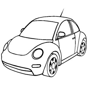 300x300 Drawing Beetle Car Coloring Pages Best Place To Color