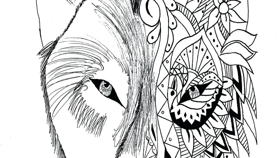 960x544 New Anime Wolf Coloring Pages Best Of Realistic For Toddler Free