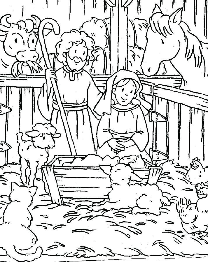 713x900 Baby Jesus Coloring Page New Baby Coloring Pages In Line Drawings