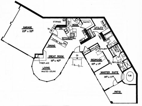 474x356 New Home Plans For 1996, Design 99745 Pinned By