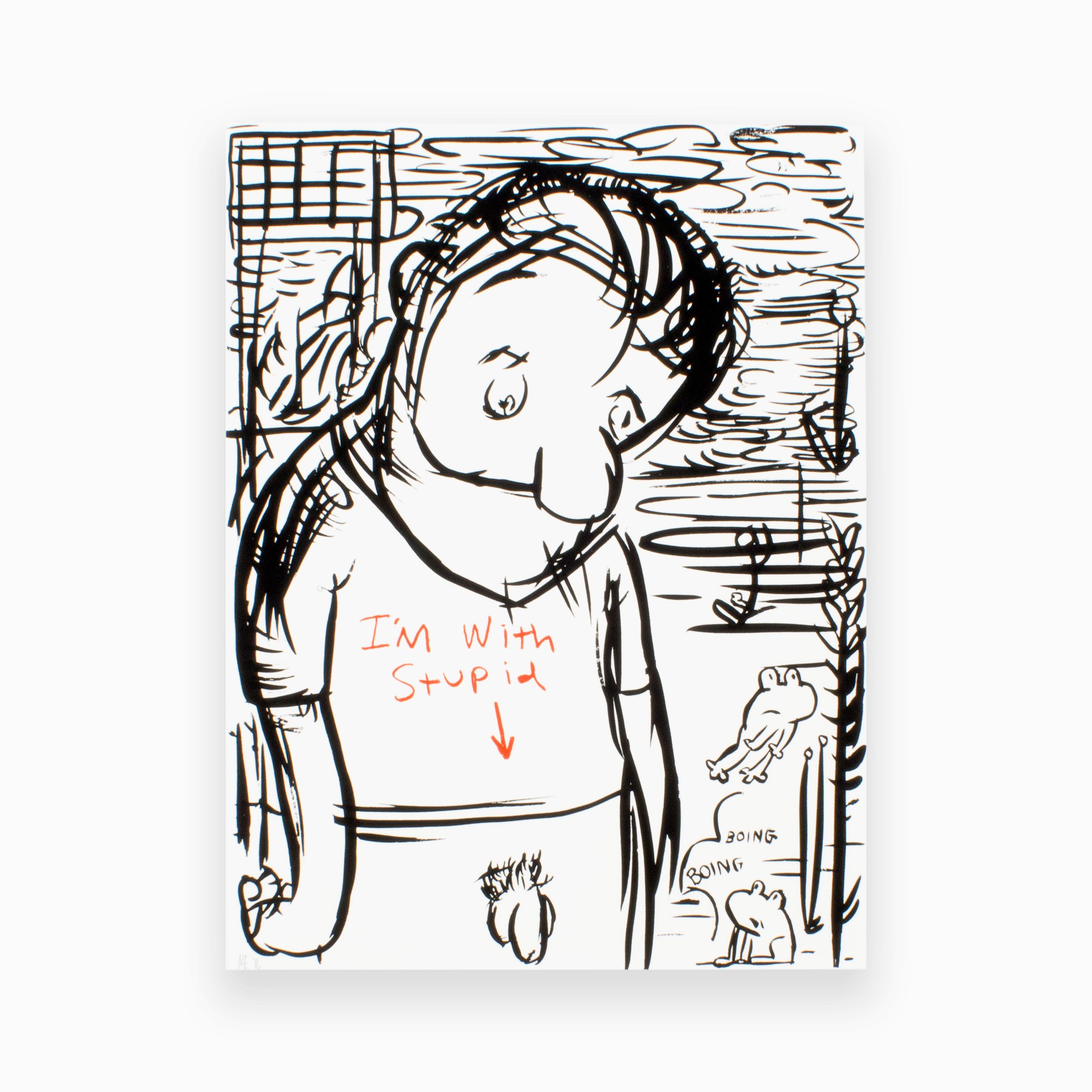 2000x2000 Nicole Eisenman Print