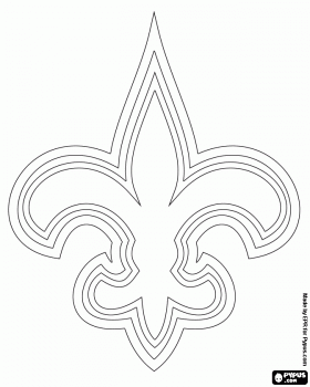 280x350 Logo Of New Orleans Saints, American Football Team In The Nfc