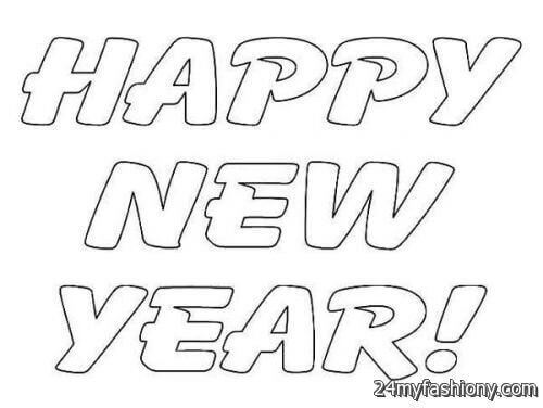 500x376 Happy New Year 2018 Coloring Pages For Kids