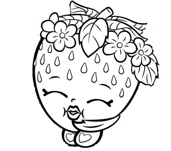 595x526 Shopkins Coloring Pages For Kids