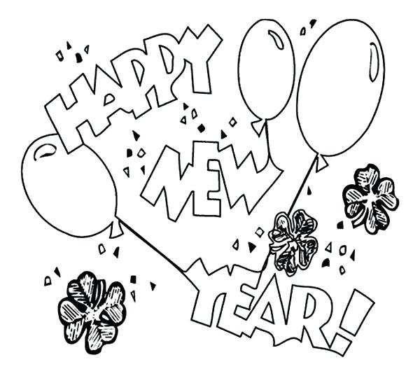 600x537 Chinese New Year Coloring Pages 2016 Free Printable Years For Kids
