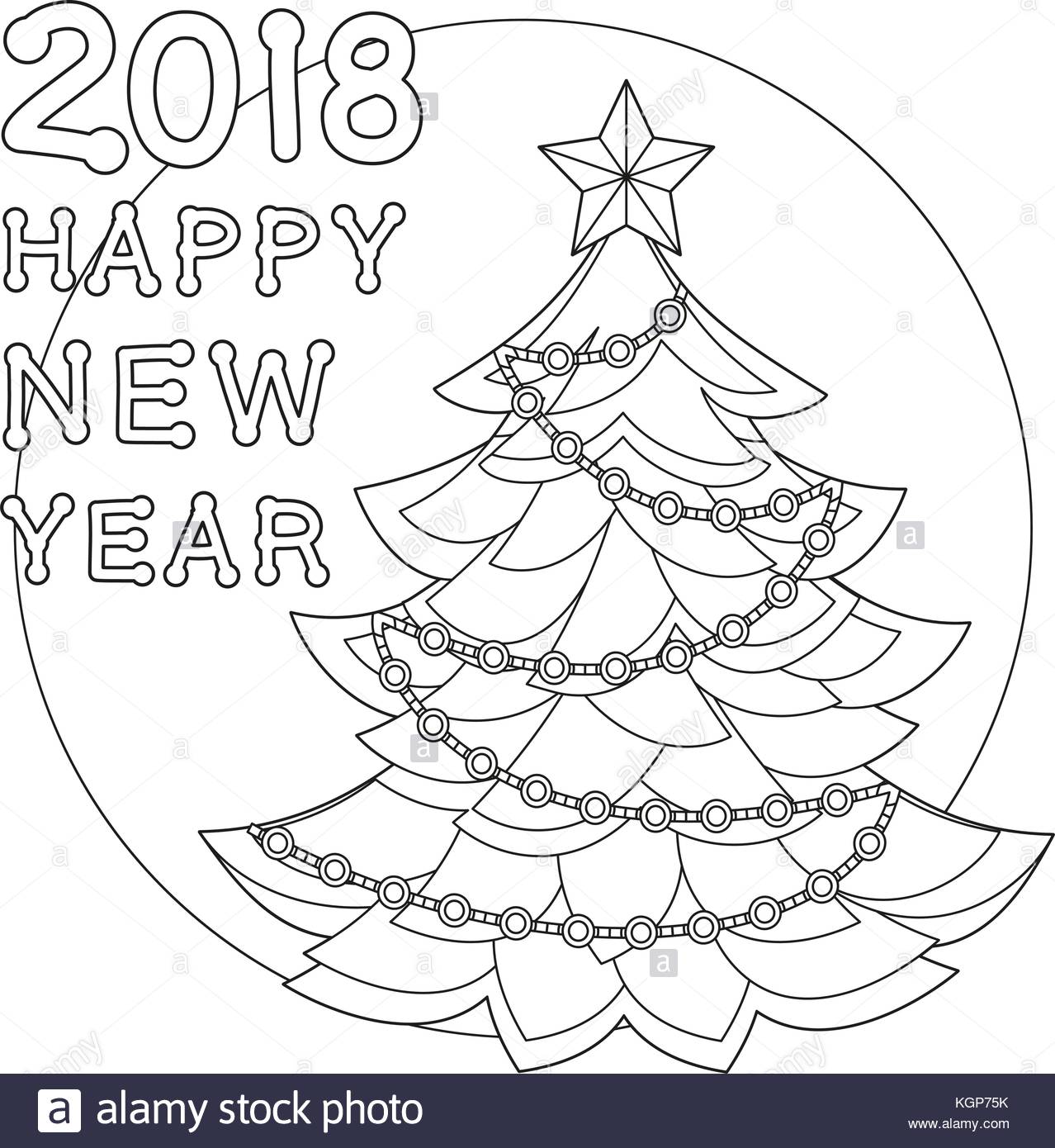 1278x1390 Happy New Year 2018 Black And White Stock Photos Amp Images