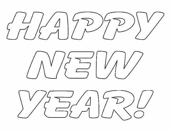 600x462 Happy New Year Coloring For Chinese For Children Happy Greeting
