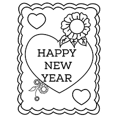 230x230 Top 25 New Year Coloring Pages For Toddlers