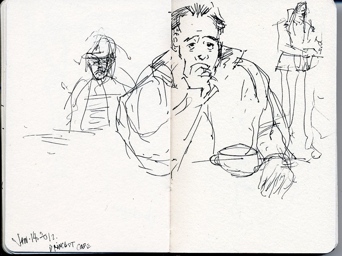 1104x827 Loop Gallery Sketches In New York City By Eric Farache